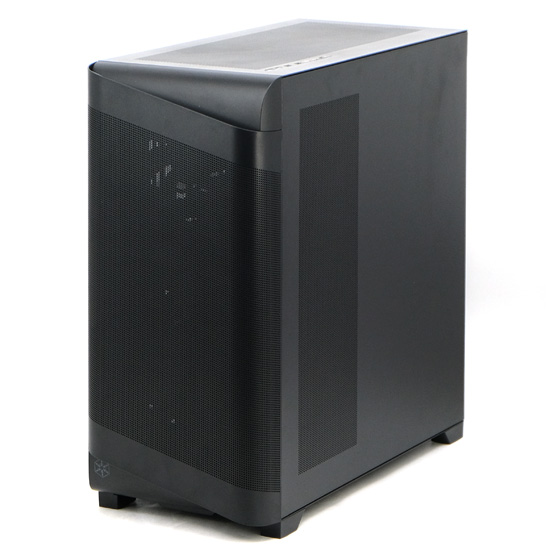 【新品】【新品(開封のみ)】 SILVERSTONE　PCケース SST-SEA2Y-BG　ブラック