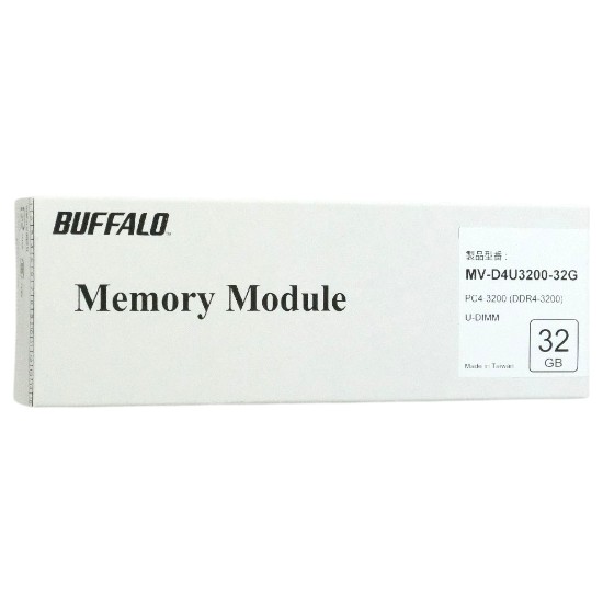 【新品】BUFFALO　デスクトップ用 MV-D4U3200-32G　DDR4 PC4-3200 PC4-25600 32GB