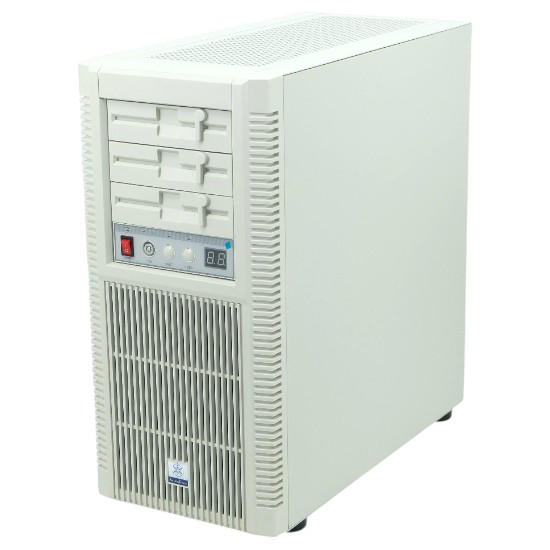 【新品】【新品(開封のみ)】 SILVERSTONE　PCケース FLP02 SST-FLP02W