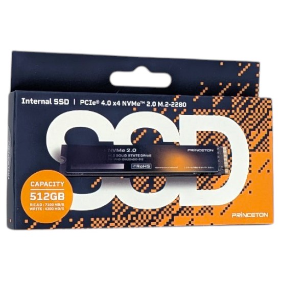 【新品】PRINCETON　内蔵型SSD　PHD-ISM2G4DG-512　512GB