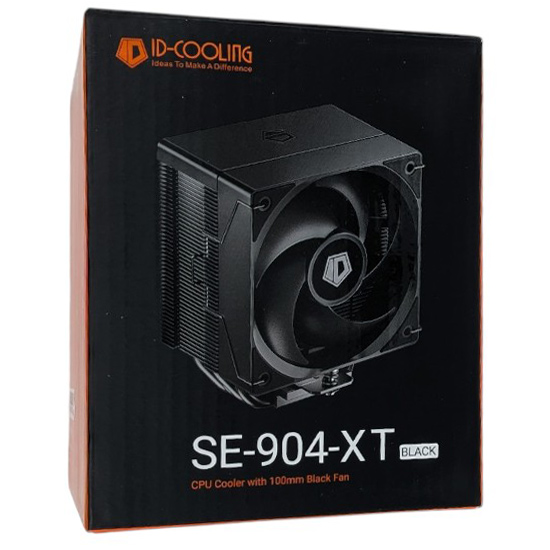 【新品】ID-COOLING　空冷CPUクーラー　SE-904-XT BLACK　ブラック