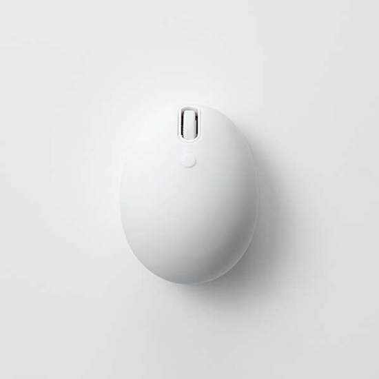 【新品】ELECOM　EGG MOUSE Bluetooth 静音マウス 4ボタン　M-EGG40BBXSSWH　ホワイト