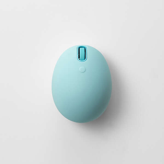 【新品】ELECOM　EGG MOUSE Bluetooth 静音マウス 4ボタン　M-EGG40BBXSSBU　ティールブルー