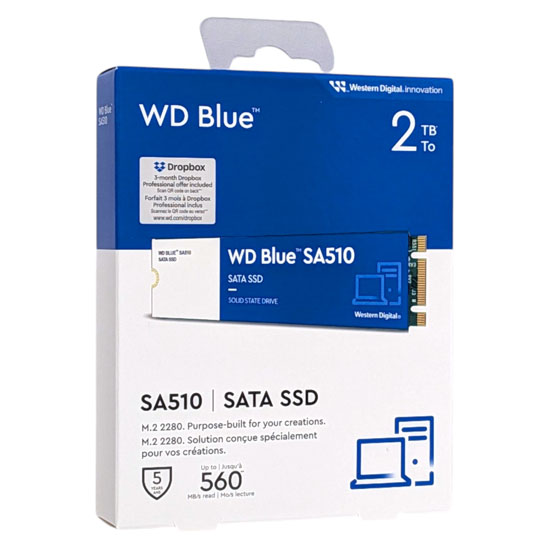 【新品】Sandisk　WD Blue SA510 SATA WDS200T3B0B　2TB