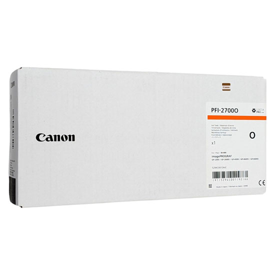 【新品】CANON　インクタンク　PFI-2700 O　オレンジ