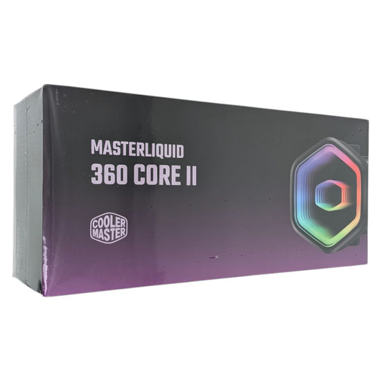 【新品】CoolerMaster　水冷CPUクーラー　MasterLiquid 360 Core II MLW-D36M-A18PA-R1　ブラック