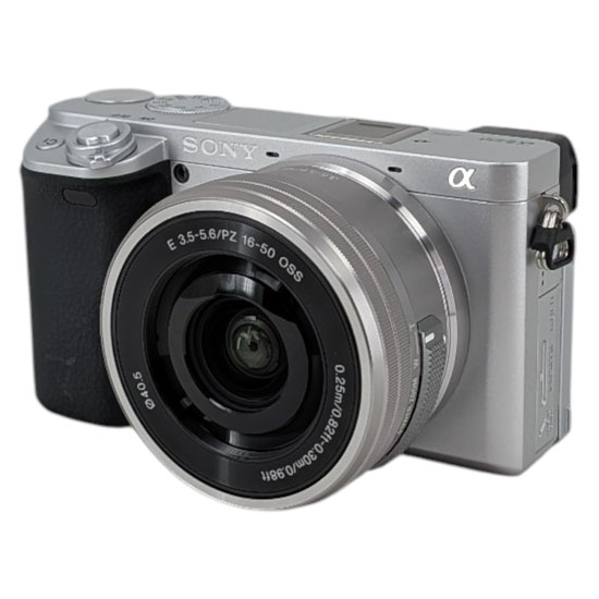 【新品】SONY　ミラーレス一眼カメラ α6400 パワーズームレンズキット　ILCE-6400L S　シルバー