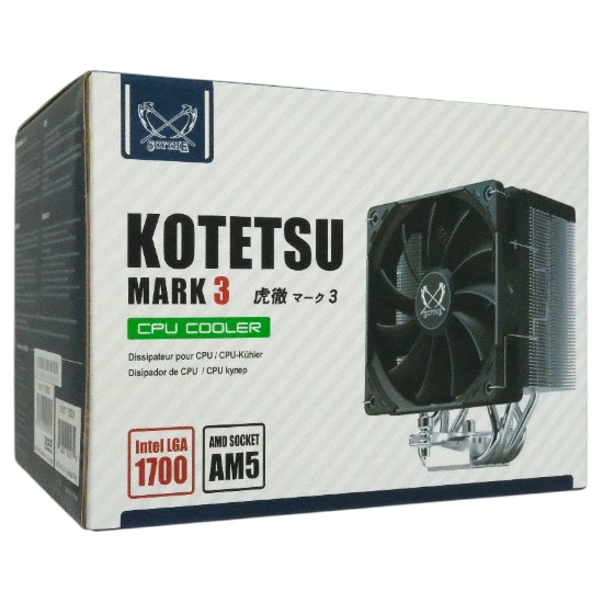 【新品】サイズ　サイドフロー型CPUクーラー 虎徹 MARK3　SCKTT-3000