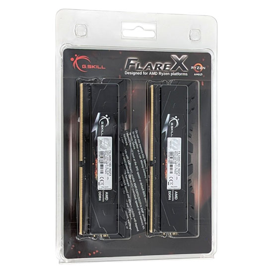 【新品】G.Skill　デスクトップ用 F4-3200C16D-16GFX　DDR4 PC4-25600 PC4-3200 8GB 2枚組