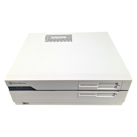 【新品】【新品(開封のみ)】 SILVERSTONE　PCケース SST-FLP01W