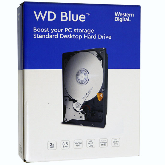 【新品】【新品訳あり(開封品)】 Western Digital HDD　WD60EZAX　6TB SATA600 5400