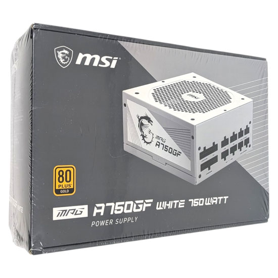 【新品】MSI　PC電源ユニット　MPG A750GF WHITE　750W