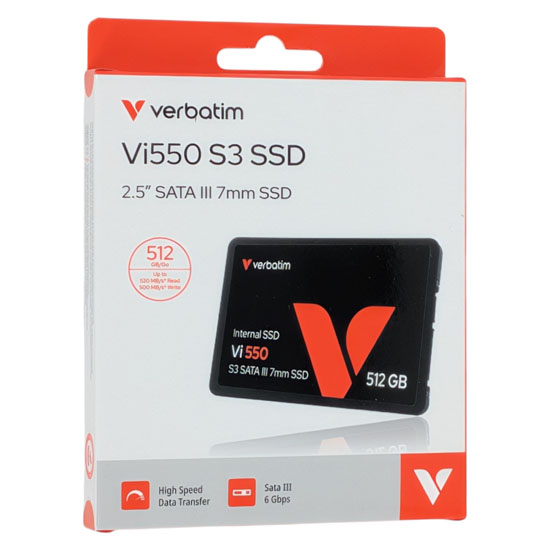 【新品】Verbatim　内蔵SSD Vi550　49352-J