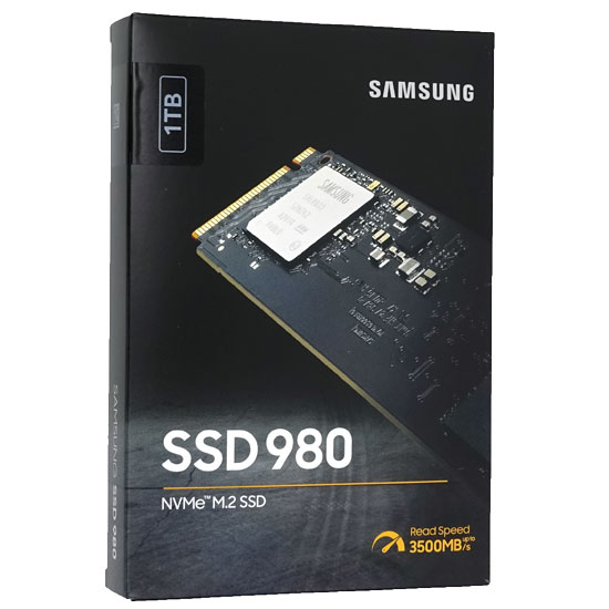 【新品】【新品訳あり(箱きず・やぶれ)】 SAMSUNG SSD　980 MZ-V8V1T0B/EC　1TB