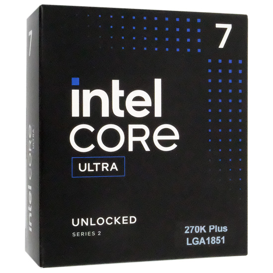 【新品】【新品訳あり(箱きず・やぶれ)】 Core Ultra 7 270K Plus　3.7GHz LGA1851　SA4V6