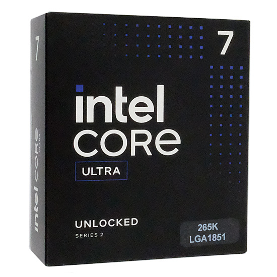 【新品】【新品(開封のみ)】 Core Ultra 7 265K　3.9GHz LGA1851　SRQCW