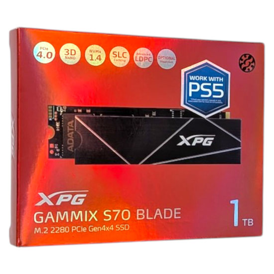 【新品】【新品(開封のみ)】 ADATA　M.2 SSD　XPG GAMMIX S70 BLADE AGAMMIXS70B-1T-CS