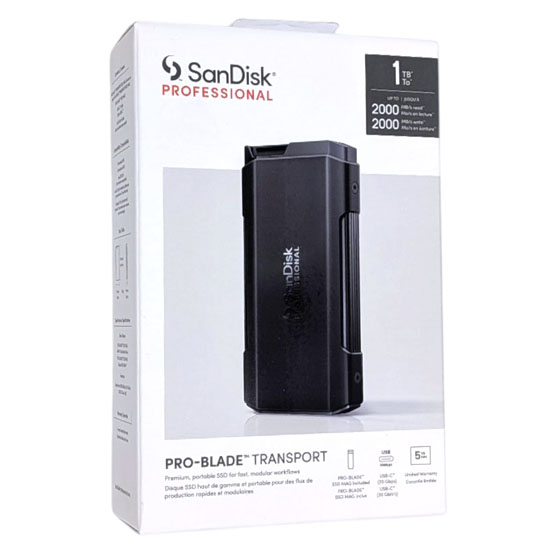 【新品】SanDisk Professional　PRO-BLADE TRANSPORT SDPM2NB-001T-GBAND　1TB