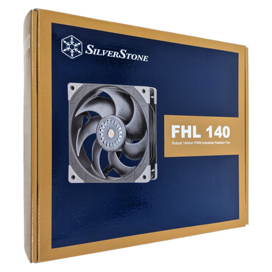 【新品】SILVERSTONE　ケースファン FHL 140　SST-FHL140　黒