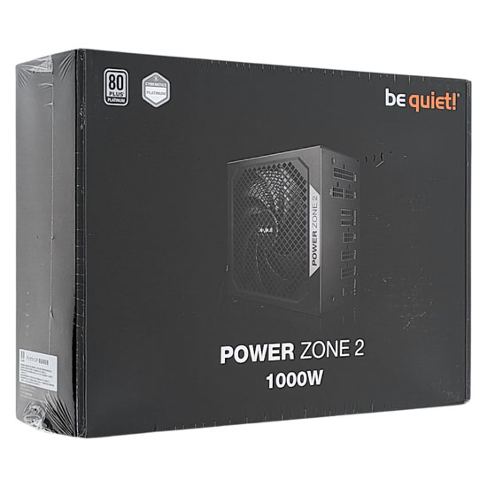 【新品】be quiet!　PC電源ユニット POWER ZONE 2 1000W　BP008JP　Black