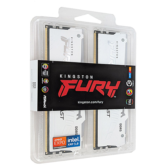 【新品】Kingston　デスクトップ用 KF556C36BWEAK2-32　DDR5 PC5-5600 PC5-44800 16GB 2枚組