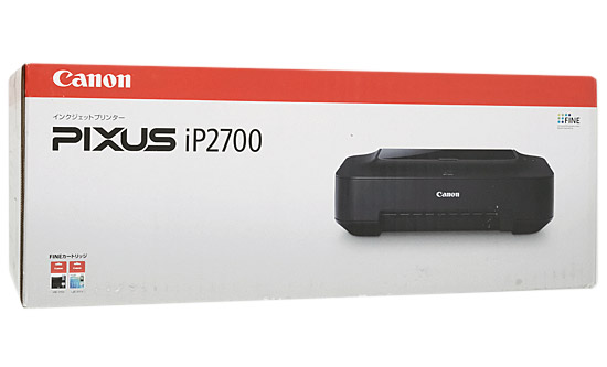 【新品】【新品訳あり(箱きず・やぶれ)】 CANON　インクジェットプリンタ　PIXUS iP2700