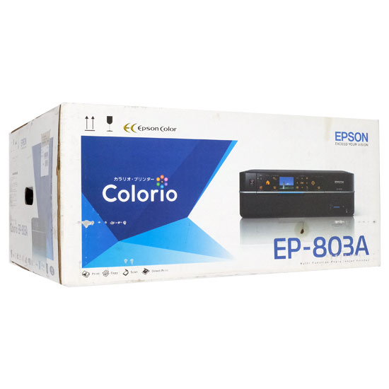 【新品】【新品訳あり(箱きず・やぶれ)】 EPSON製 マルチフォトカラリオ EP-803A 複合機