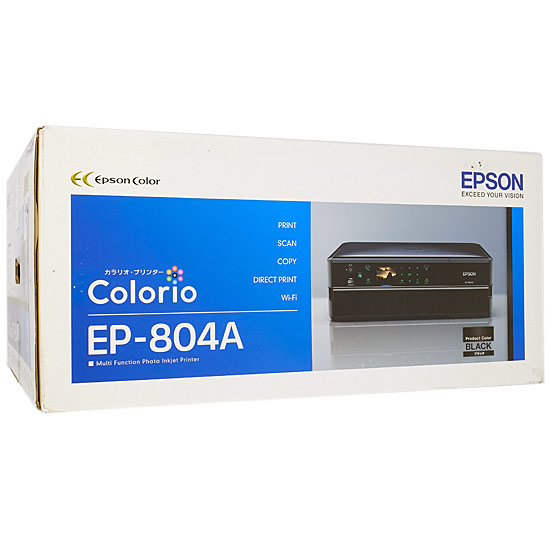 【新品】【新品訳あり(箱きず・やぶれ)】 EPSON　マルチフォトカラリオ EP-804A　複合機