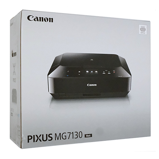 【新品】【新品(箱きず・やぶれ)】 Canon製　インクジェット複合機　PIXUS MG7130BK
