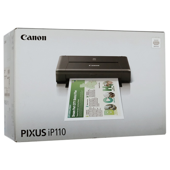 【新品】Canon製　インクジェットプリンタ　PIXUS iP110