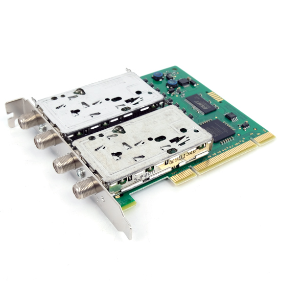 【新品】【バルク新品】 アースソフト　3波対応チューナーカード PT2