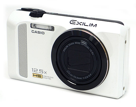 【中古】CASIO　EXILIM EX-ZR200WE　ホワイト　1610万画素