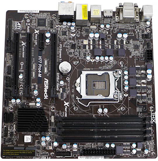 【中古】ASRock製 MicroATXマザーボード　H77 Pro4-M　LGA1155