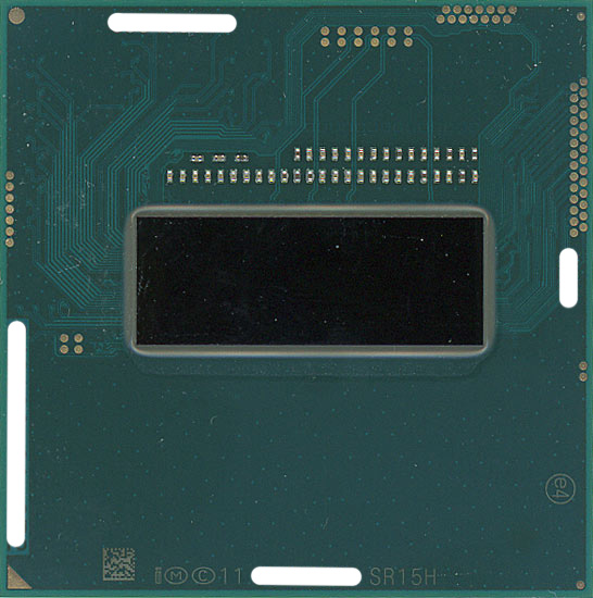 【中古】Core i7 4700MQ Haswell　2.4GHz Socket G3　SR15H
