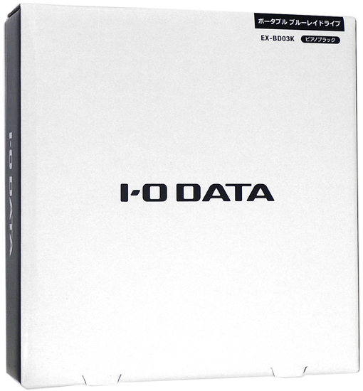 【中古】I-O DATA製 外付型Blu-rayドライブ EX-BD03K 元箱あり
