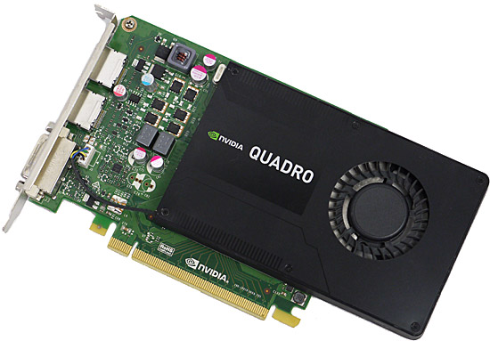 【中古】グラボ　NVIDIA Quadro K2200 NVQK2200　PCIExp 4GB