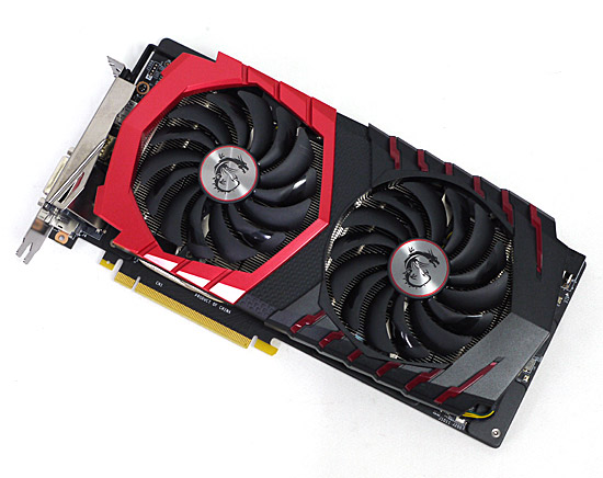 【中古】MSI製グラボ　GTX 1060 GAMING X 6G　PCIExp 6GB
