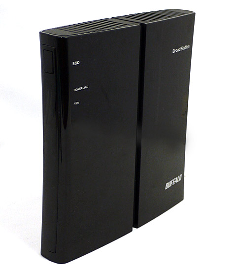 【中古】BUFFALO　有線LANルーター　BHR-4GRV2　スタンドなし