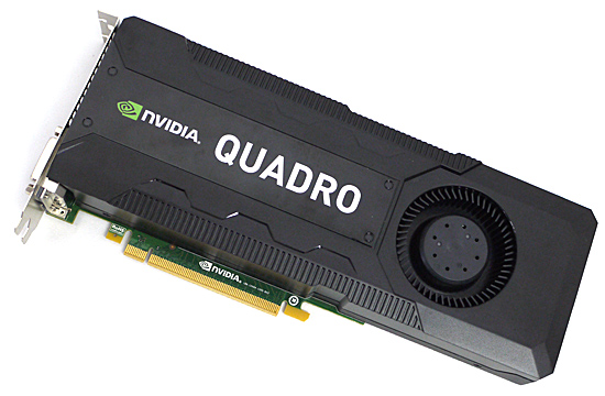 【中古】グラフィックボード　NVIDIA Quadro K5000　PCIExp 4GB
