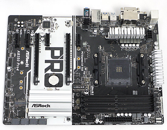【中古】ASRock製 ATXマザーボード　AB350 Pro4