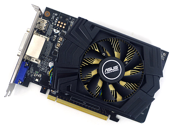 【中古】ASUSグラボ　GTX750TI-PH-2GD5　PCIExp 2GB