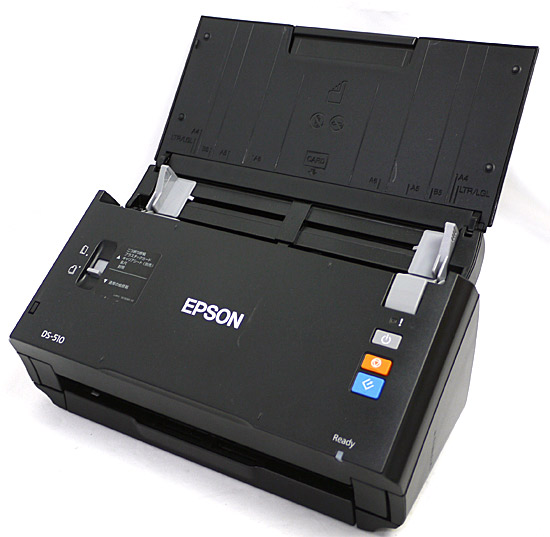 【中古】EPSON製 A4シートフィードスキャナー DS-510