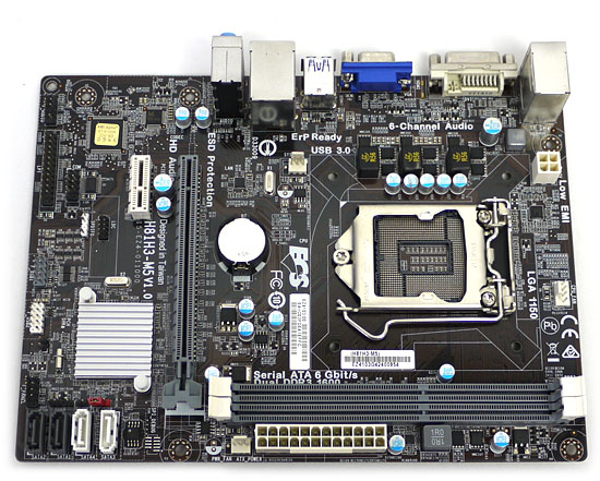 【中古】ECS製　MicroATXマザーボード　H81H3-M5 (V1.0)　LGA1150