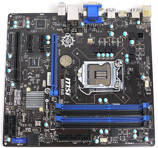 【中古】MSI製　MicroATXマザーボード　B85M-E45　LGA1150