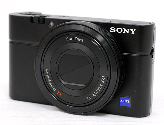 【中古】SONY製　Cyber-shot DSC-RX100　ブラック　2020万画素