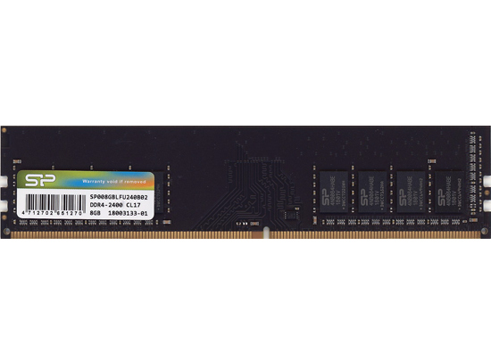 【中古】Silicon Power SP008GBLFU240B02 DDR4 PC4-19200 8GB