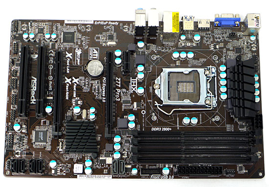 【中古】ASRock製 ATXマザーボード　Z77 Pro3　LGA1155