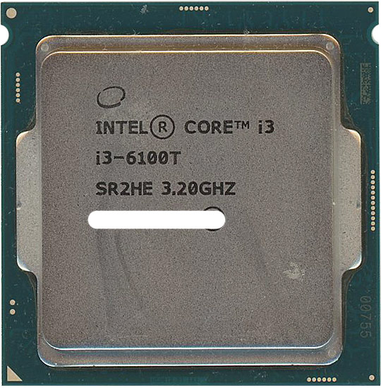 【中古】Core i3 6100T　3.2GHz　3M LGA1151 35W　SR2HE