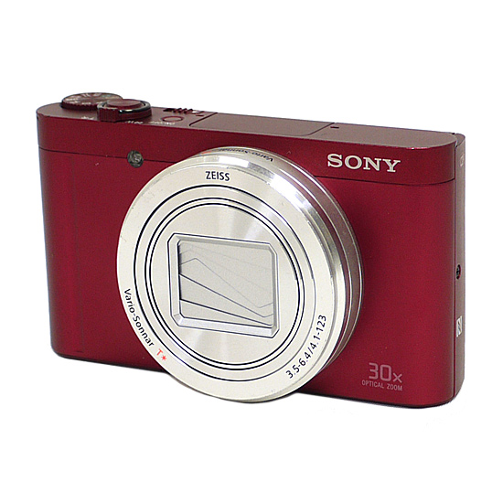 【中古】SONY製　Cyber-shot DSC-WX500　レッド/1820万画素