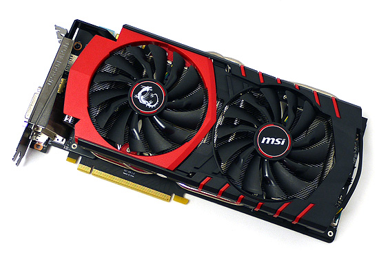 【中古】MSI製グラボ　GTX 970 GAMING 4G　PCIExp 4GB